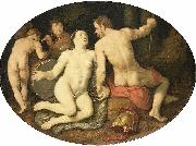 CORNELIS VAN HAARLEM Venus and Mars painting